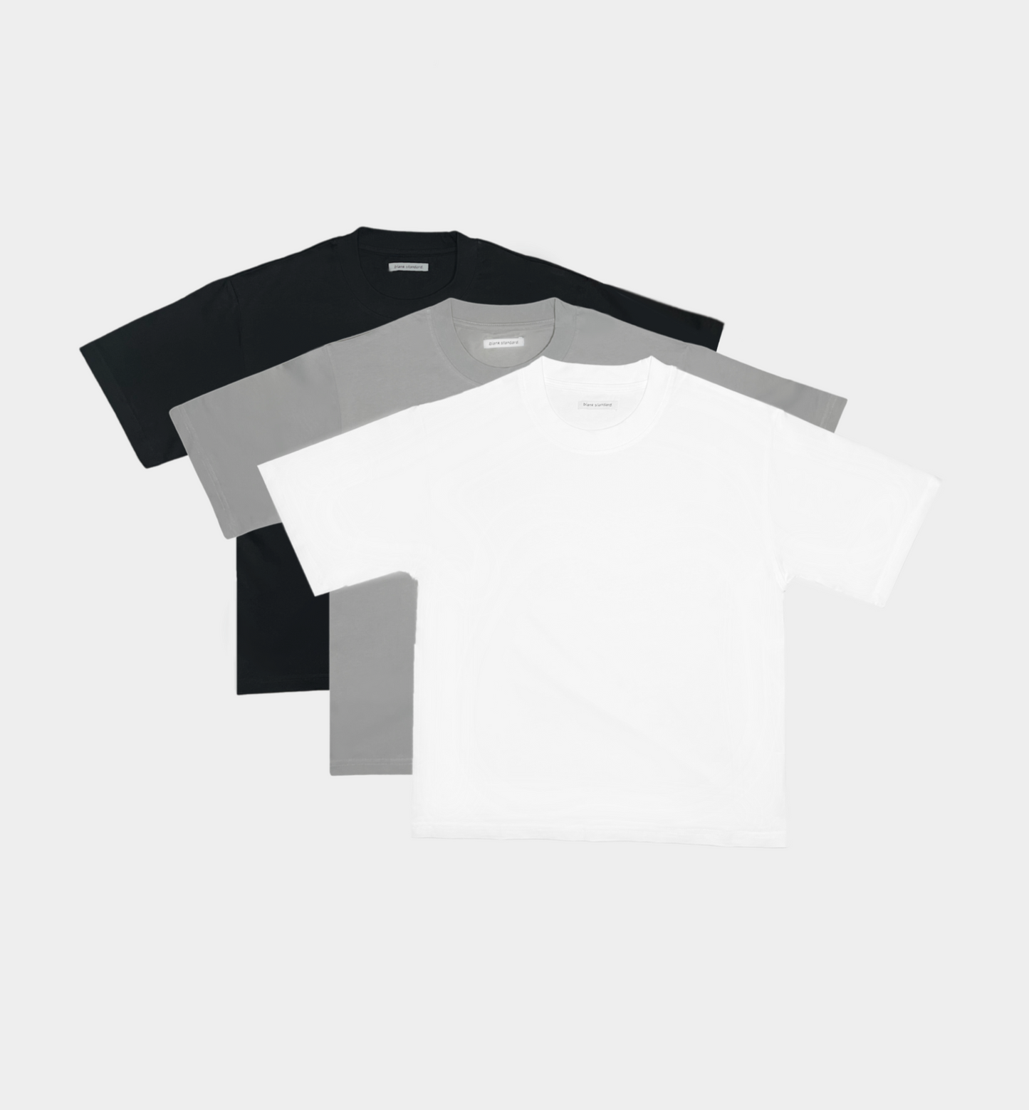 Blank Standard Classic Crew T-Shirt (3-Pack)